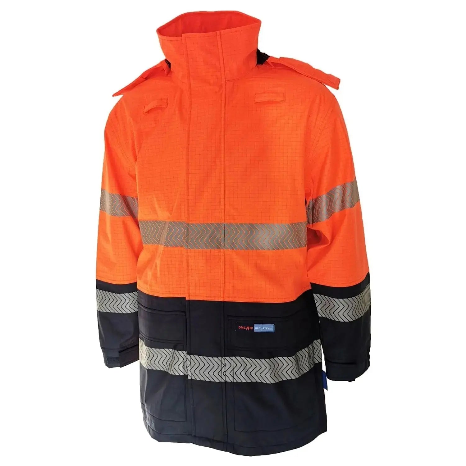 Hivis Fr & Hrc2 D/n Rain Jacket - 3467 Metro Workwear.